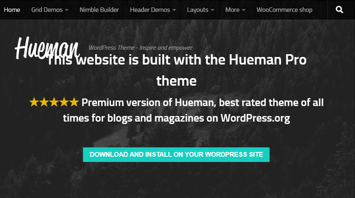 Hueman Blog Theme