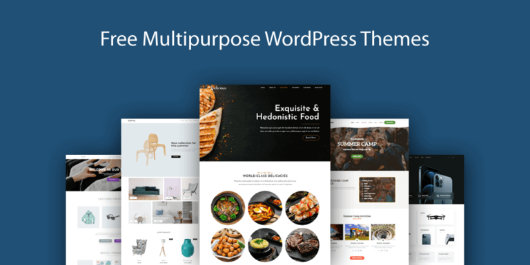 Free Multipurpose WordPress Themes